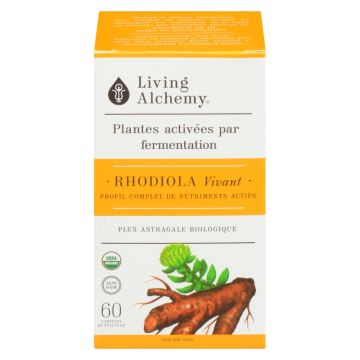 Rhodiola fermenté biologique 100 mg - Soutien l’endurance et l’énergie
