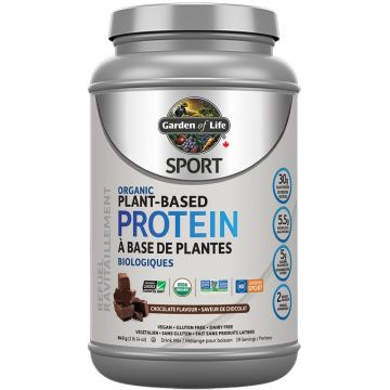 Sport - Protéine à base de plante biologique au chocolat