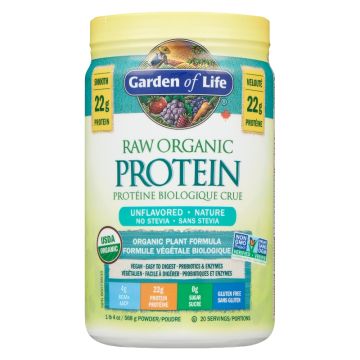 Unflavoured Raw Organic Protein Powder