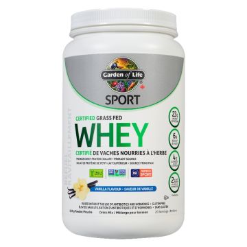 Sport - Vanilla Certified grass fed whey