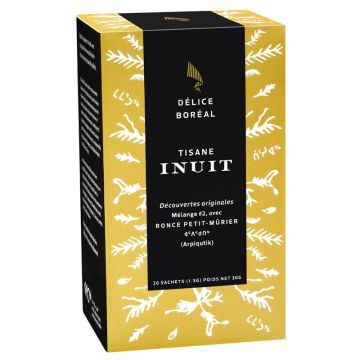 Tisane Inuit - Mélange avec ronce petit-mûrier (Arpitutik)