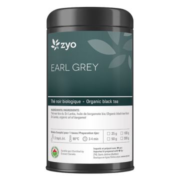 Thé noir Earl Grey biologique