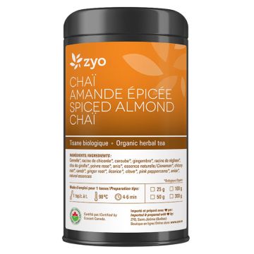 Organic Spicy Almond Chai Herbal Tea