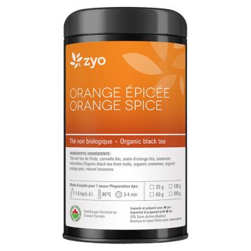 Thé noir Orange épicée biologique