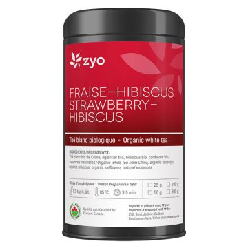 Organic Strawberry Hibiscus White Tea