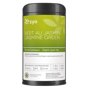 Thé vert au jasmin biologique