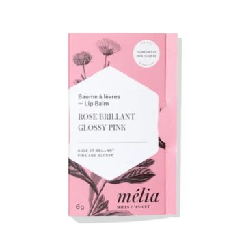 Baume à lèvres - Rose et brillant