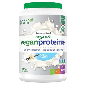 Fermented Organic Vegan Proteins+ Vanilla 30 Servings