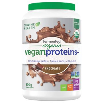 Fermented Organic Vegan Proteins+ Chocolate 28 Servings