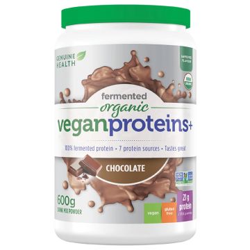 Fermented Organic Vegan Proteins+ Chocolate 19 Servings