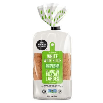 Pain blanc en tranches larges sans gluten