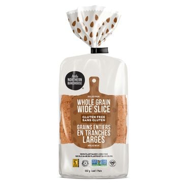 Pain de grains entiers en tranches larges sans gluten