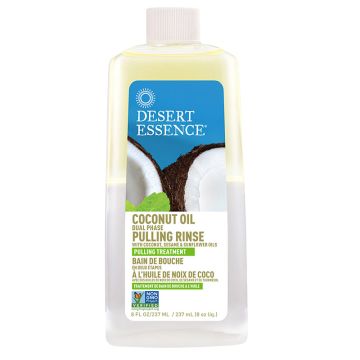 Bain de bouche en deux étapes  - Huile noix de coco  