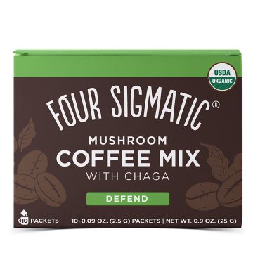 Instant Coffee Mix - Organic Chaga Mushroom (Box of 10 packets)