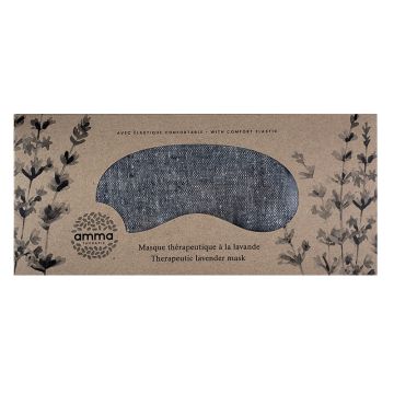 Masque thérapeutique à la lavande en coton biologique