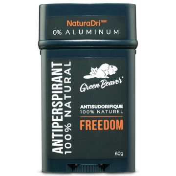 Antisudorifique sans aluminium pour homme freedom