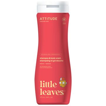 Little Leaves - Shampoing et gel nettoyant 2 en 1 mangue