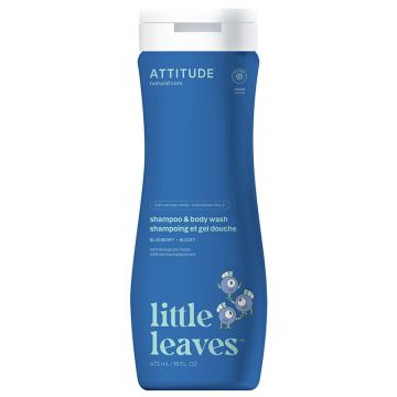 Little Leaves - Shampoing et gel nettoyant 2 en 1 bleuet