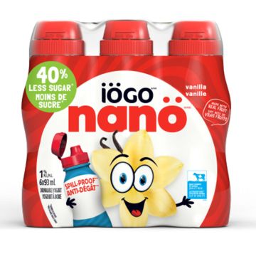 Yogourt à boire Nanö 1% Vanille