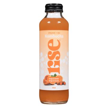 Kombucha biologique Orange curcuma