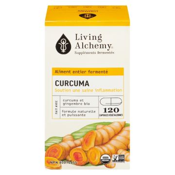 Curcuma fermenté biologique 133 mg - Anti-inflammatoire