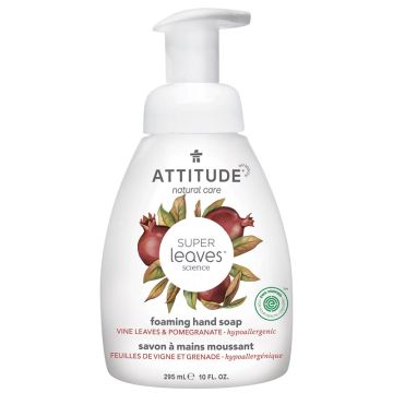 Super Leaves Foaming Hand Soap - Red Vine Leaves 