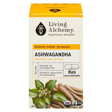 Ashwagandha fermenté biologique 120 mg - Stress
