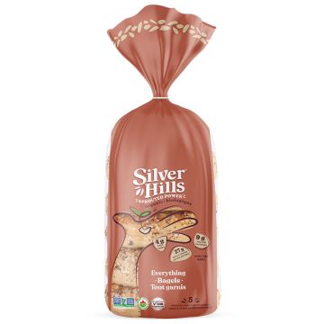 Bagels grains germés biologiques - Tout garni