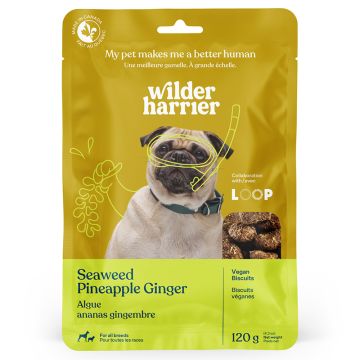 Seaweed Vegan Biscuits Pineapple Ginger