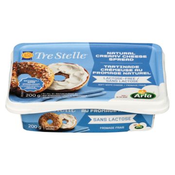 Tartinade crémeuse au fromage naturel - Sans lactose