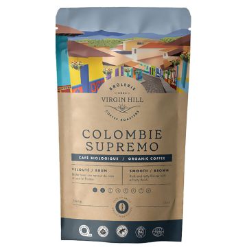 Coffee organic beans fair trade  - Colombia supremo