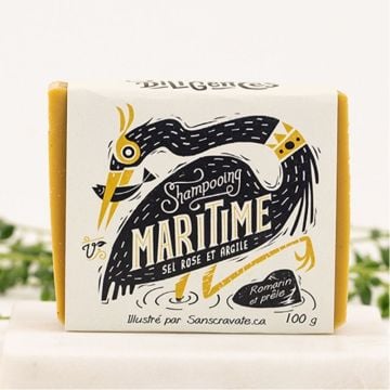 Maritime Shampoo Bar Pink Salt and Clay
