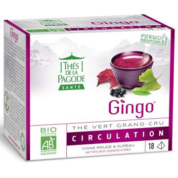 Thé vert grand cru - Gingo circulation