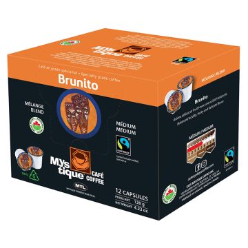 Capsules de café biologique - Brunito