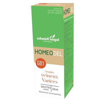 Homéodel - G01 Venous Disorder, Varicose Veins