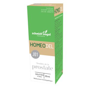 Homéodel - J01 Troubles de la prostate