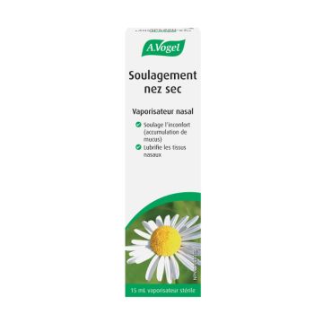 Soulagement nez sec en vaporisateur nasal 