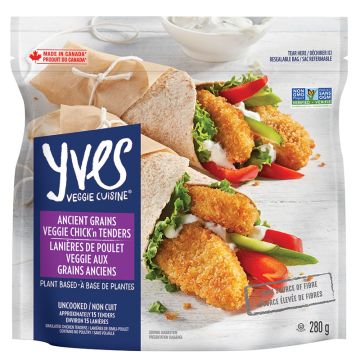 Repas rapide - Lanières de poulet veggie aux grains anciens