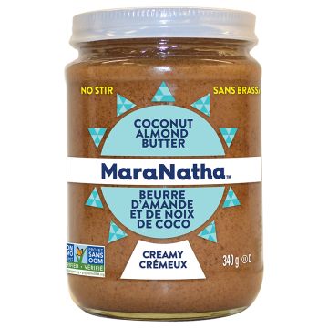 Beurre d'amande et de noix de coco - Crémeux