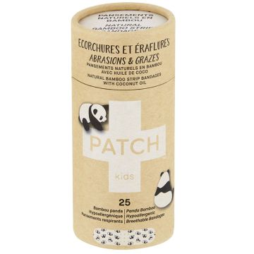 Natural strip bandages - Bamboo with coconut oil