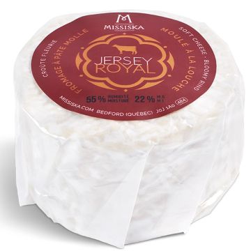 Fromage Jersey royal - Pâte molle à croûte fleurie