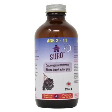 Organic Elderberry Syrup - Bedtime Formula for Kids 2-11 years old