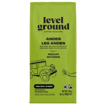 Café équitable biologique cordillière des Andes en grains
