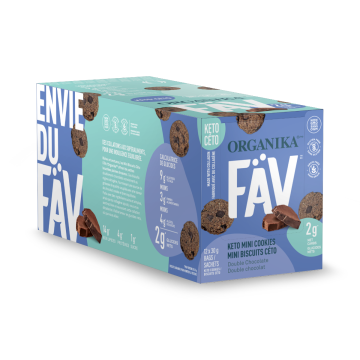 FÄV collagen cookies - Double chocolate