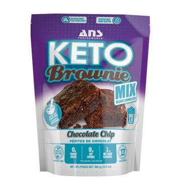 Mélange à brownie cétogène sans gluten - Pépites de chocolat
