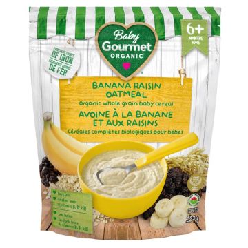 Great grains baby cereals  -  Banana raisin oatmeal