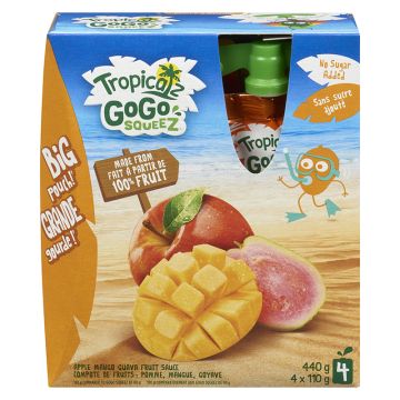 GoGo Squeez - Pomme, mangue & goyave