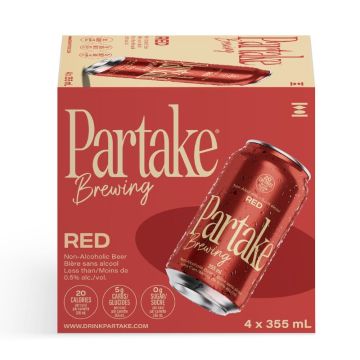 Non-alcoholic beer - Red (Pack of 4)