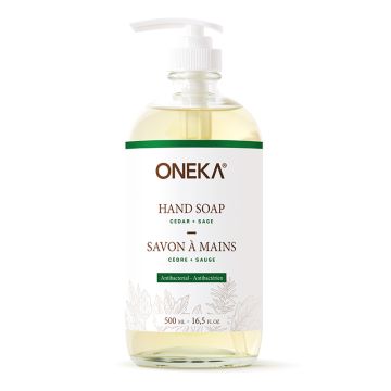 Savon à mains - Cèdre + sauge