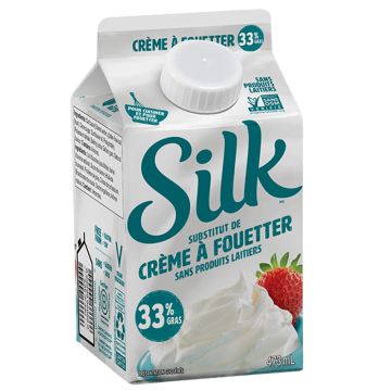 Substitut de crème à fouetter 33%